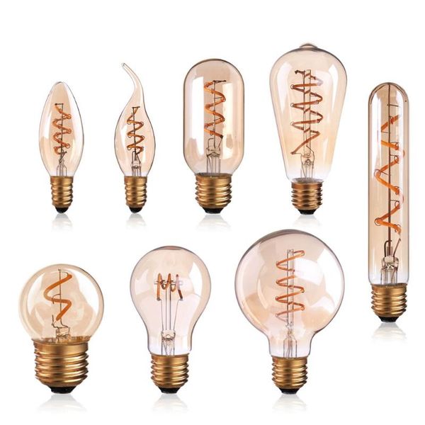 retro led spiral filament light hc bulb e14 e27 4w warm white 220v c35 c35t g40 a19 t45 st64 g95 t20l vintage edison lamp bulbs
retro led spiral filament light hc bulb e14 e27 4w warm white 220v c35 c35t g40 a19 t45 st64 g95 t20l vintage edison lamp bulbs