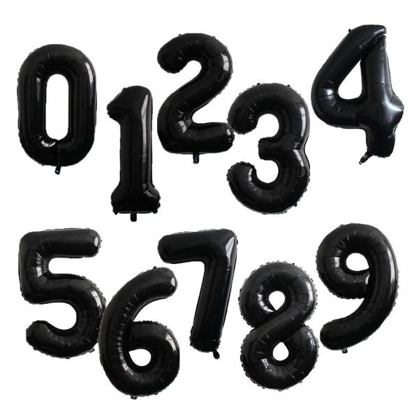party decoration 1pc 40inch large number foil balloon black digit baby shower wedding birthday event supplies
party decoration 1pc 40inch large number foil balloon black digit baby shower wedding birthday event supplies