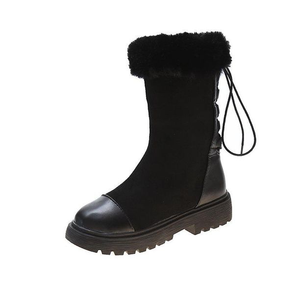boots fashion mid-tube for fall/winter 2021 high-heeled lace-up comfortable non-slip warm cotton leather women, Black
boots fashion mid-tube for fall/winter 2021 high-heeled lace-up comfortable non-slip warm cotton leather women, Black