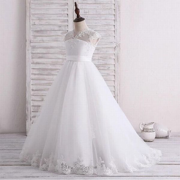 new lovely lacetulle flower girl dresses ball gown kids pincess pageant wedding bridesmaid children dress, White;blue
new lovely lacetulle flower girl dresses ball gown kids pincess pageant wedding bridesmaid children dress, White;blue