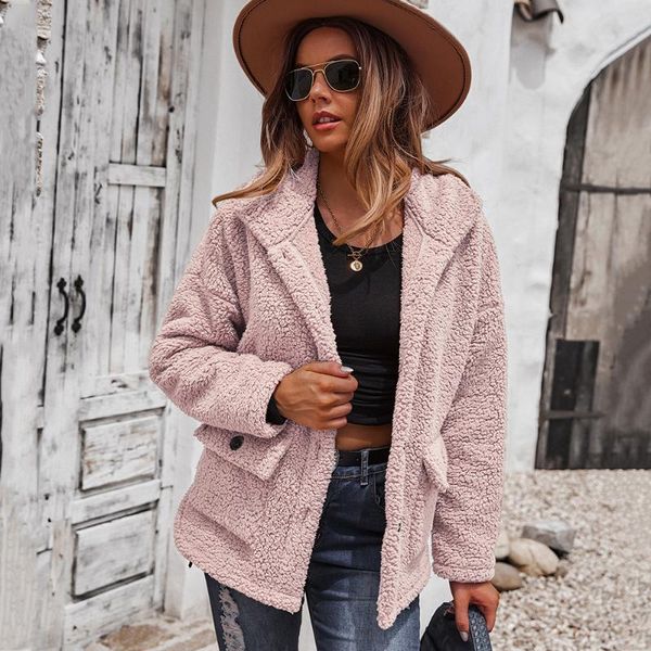 women's wool & blends 2021 winter thicken warm teddy fur jacket coat women casual fashion lamb faux overcoat fluffy cozy loose outerwea, Black
women's wool & blends 2021 winter thicken warm teddy fur jacket coat women casual fashion lamb faux overcoat fluffy cozy loose outerwea, Black