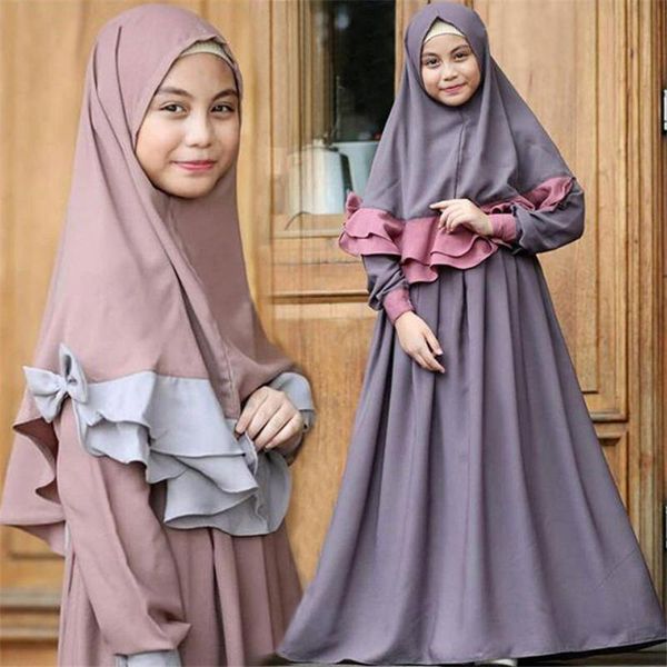 ethnic clothing baby girls abaya muslim dresses islamic long sleeve arab solid traditional arabic kids turkish party hijabs set, Red
ethnic clothing baby girls abaya muslim dresses islamic long sleeve arab solid traditional arabic kids turkish party hijabs set, Red