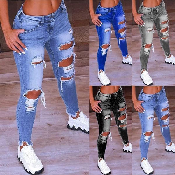 plus size s 5xl womens capris denim jeans low waist ripped hole bodycon stretch jean ankle length pencil pants, Black;white
plus size s 5xl womens capris denim jeans low waist ripped hole bodycon stretch jean ankle length pencil pants, Black;white