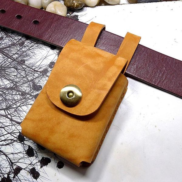 blongk mini waist bag genuine leather small belt pack hand-made card holder car key case pouch sfx-k bags
blongk mini waist bag genuine leather small belt pack hand-made card holder car key case pouch sfx-k bags