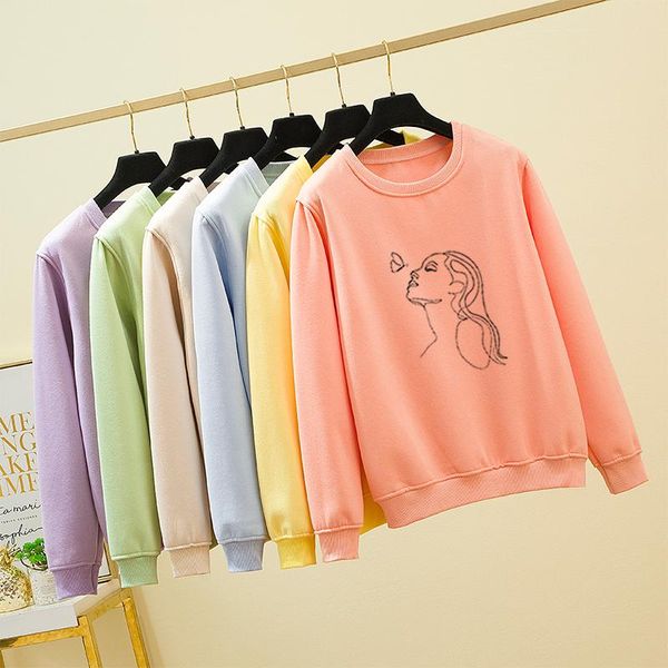 women's hoodies & sweatshirts women oversized leisure line art printed long sleeve loose hoodie pullover soft cotton korean style hoody, Black
women's hoodies & sweatshirts women oversized leisure line art printed long sleeve loose hoodie pullover soft cotton korean style hoody, Black