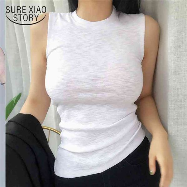 korean vests women o-neck solid tank blusas mujer de moda summer fashion female sleeveless casual thin 9267 50 210506, White
korean vests women o-neck solid tank blusas mujer de moda summer fashion female sleeveless casual thin 9267 50 210506, White