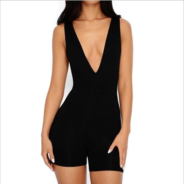 women's jumpsuits & rompers summer women high-end night club party slim sleeveless deep v neck bodycon bodysuits playsuits e064, Black;white
women's jumpsuits & rompers summer women high-end night club party slim sleeveless deep v neck bodycon bodysuits playsuits e064, Black;white