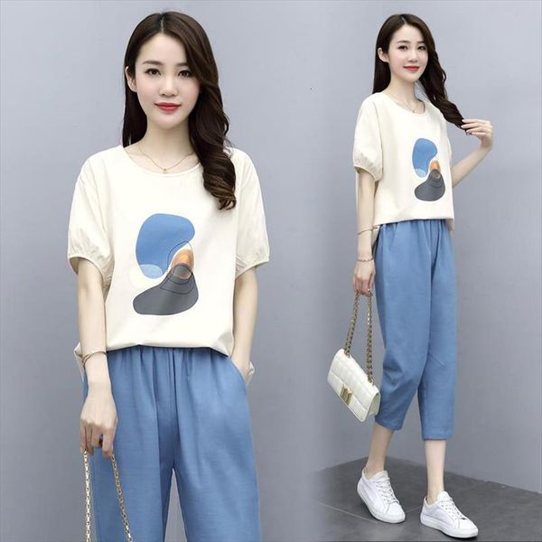 two piece set summer casual womens tracksuits print suit and pants loose sportswear femme fashion sets w247, Gray
two piece set summer casual womens tracksuits print suit and pants loose sportswear femme fashion sets w247, Gray