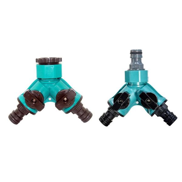 watering equipments plastic household y-shaped washing machine, faucet joint, two double-tong valves moisture garden water pipe fittings con
watering equipments plastic household y-shaped washing machine, faucet joint, two double-tong valves moisture garden water pipe fittings con