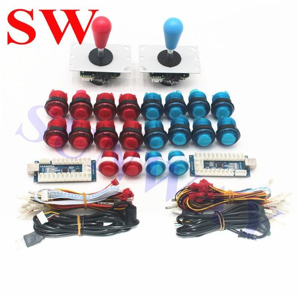 game controllers & joysticks diy arcade joystick kits with 20 led buttons + 2 oval ballusb encoder kit wire cables for
game controllers & joysticks diy arcade joystick kits with 20 led buttons + 2 oval ballusb encoder kit wire cables for