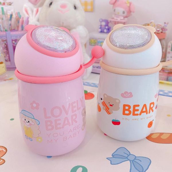 water bottles cute portable 304stainless steel vacuum flask cartoon strawberry bear travel office compact cup insulated cups
water bottles cute portable 304stainless steel vacuum flask cartoon strawberry bear travel office compact cup insulated cups