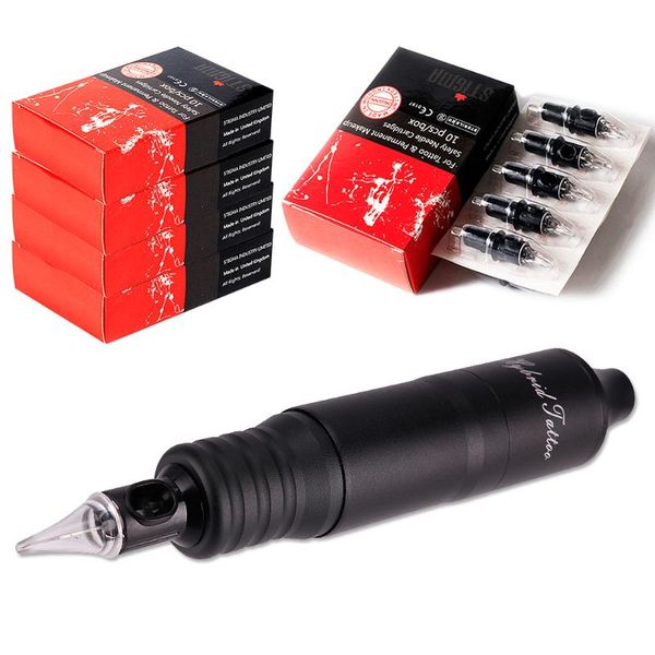 tattoo guns kits eyebrow machine gun professional motor make up brand supplies + 50pcs silicone needle cartridges body art
tattoo guns kits eyebrow machine gun professional motor make up brand supplies + 50pcs silicone needle cartridges body art