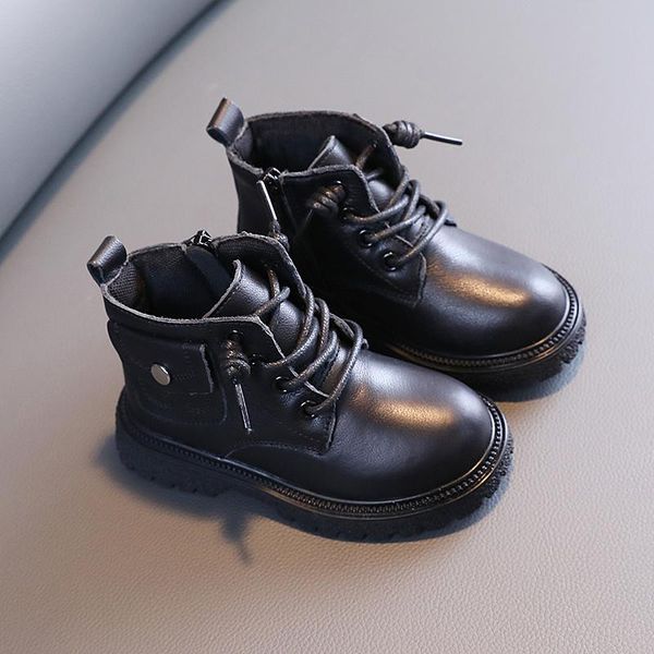 boots girls' genuine leather 2021 spring and autumn 1-3-4-15 years old high children' shoes boys soft, Black;grey
boots girls' genuine leather 2021 spring and autumn 1-3-4-15 years old high children' shoes boys soft, Black;grey