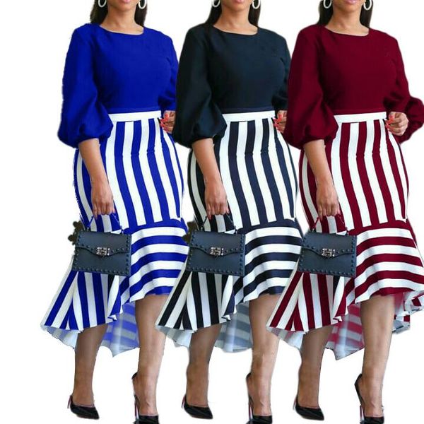 party dresses vitiana women office ol dress summer 2021 female striped lantern sleeve trumpet femme black vestidos africa, White;black
party dresses vitiana women office ol dress summer 2021 female striped lantern sleeve trumpet femme black vestidos africa, White;black