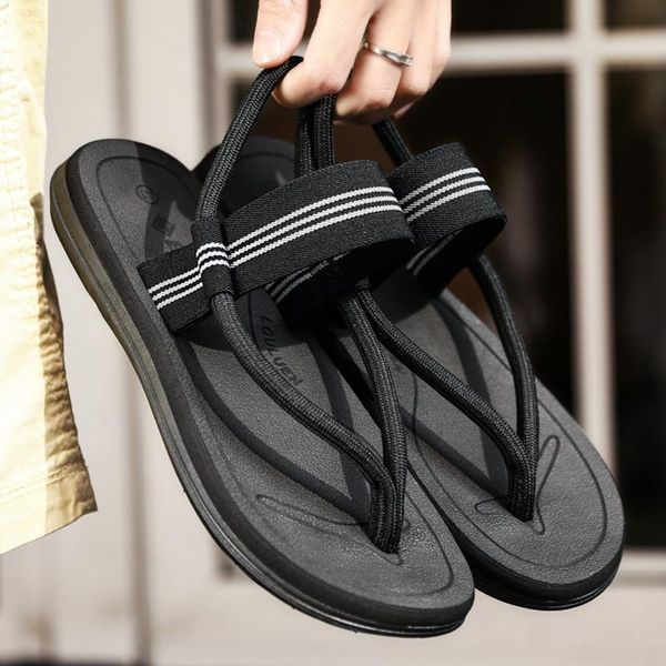 sandals olomm street trend men's flip flop outdoor man luxury walking shoes zapatos hombre men, Black
sandals olomm street trend men's flip flop outdoor man luxury walking shoes zapatos hombre men, Black