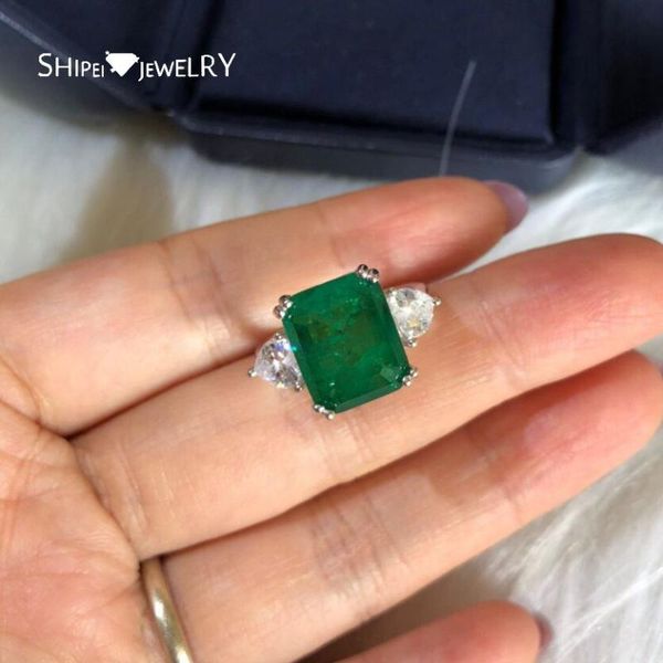 cluster rings shipei 925sterling silver emerald radiant cut greated moissanite diamonds gemstone wedding fine jewelry engagement vintage, Golden;silver
cluster rings shipei 925sterling silver emerald radiant cut greated moissanite diamonds gemstone wedding fine jewelry engagement vintage, Golden;silver