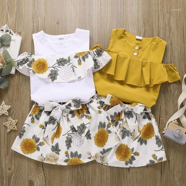 toddler kids baby girls floral ruffled sleeveless bowknot dress outfits sets girl clothes ropa niña meisjes kleding clothing, White
toddler kids baby girls floral ruffled sleeveless bowknot dress outfits sets girl clothes ropa niña meisjes kleding clothing, White