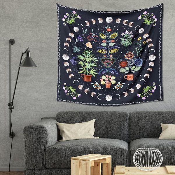 tapestries moon phase tapestry wall hanging botanical celestial floral hippie home dorm decor sky carpet black sun witchcraft
tapestries moon phase tapestry wall hanging botanical celestial floral hippie home dorm decor sky carpet black sun witchcraft
