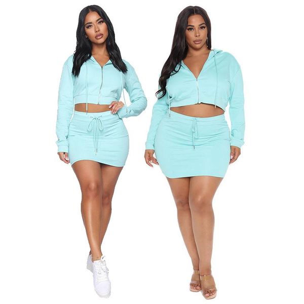 plus size tracksuits two piece outfits for women lounge wear long sleeve zip up hoodie and skirt s-6xl 2 set wholesale drop, Black
plus size tracksuits two piece outfits for women lounge wear long sleeve zip up hoodie and skirt s-6xl 2 set wholesale drop, Black