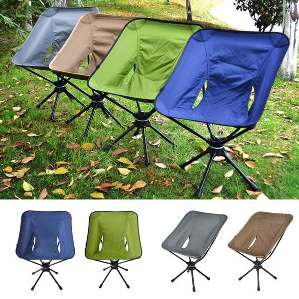 outdoor portable folding camping chair rotating compact swivel seat for fishing bbq hunting hiking beach backpacking tools camp furniture
outdoor portable folding camping chair rotating compact swivel seat for fishing bbq hunting hiking beach backpacking tools camp furniture