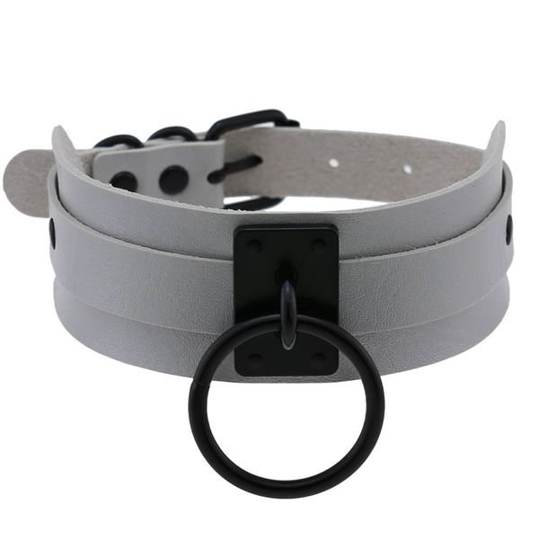 punk black o-round metal leather choker collar goth fashion necklaces women girls rock harajuku emo gothic jewelry, Golden;silver
punk black o-round metal leather choker collar goth fashion necklaces women girls rock harajuku emo gothic jewelry, Golden;silver