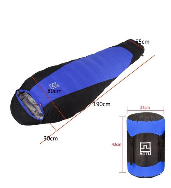 sleeping bags aotu fill 1800g winter bag duck down camping mummy travel waterproof extreme cold weather
sleeping bags aotu fill 1800g winter bag duck down camping mummy travel waterproof extreme cold weather