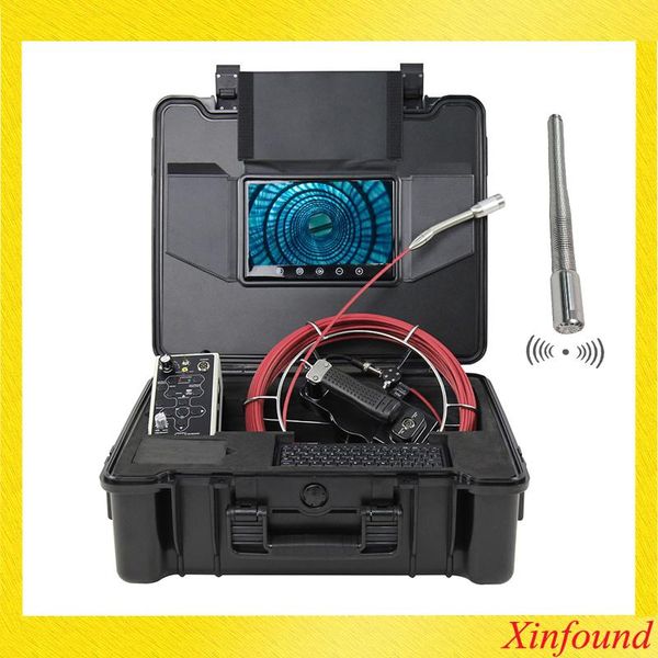cameras 7mm soft cable long spring self leveling 23mm 512hz sonde pipe sewer drain inspection camera endoscope borescope 9'lcd
cameras 7mm soft cable long spring self leveling 23mm 512hz sonde pipe sewer drain inspection camera endoscope borescope 9'lcd