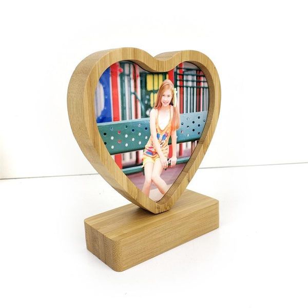 bamboos sublimation blank p frame with base diy double sided wood love heart round frames magnetism picture painting decoration zza6189, Silver
bamboos sublimation blank p frame with base diy double sided wood love heart round frames magnetism picture painting decoration zza6189, Silver