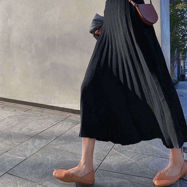 skirts long knit women autumn winter thick high waist a-line pleated black ladies wide-swing midi jupe plissee femme 2wp2
skirts long knit women autumn winter thick high waist a-line pleated black ladies wide-swing midi jupe plissee femme 2wp2