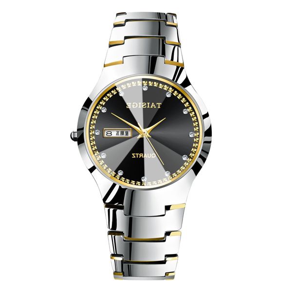 automatic mechanical watches automatic movement stainless steel bezel handsome high-end party temperament, Silver
automatic mechanical watches automatic movement stainless steel bezel handsome high-end party temperament, Silver