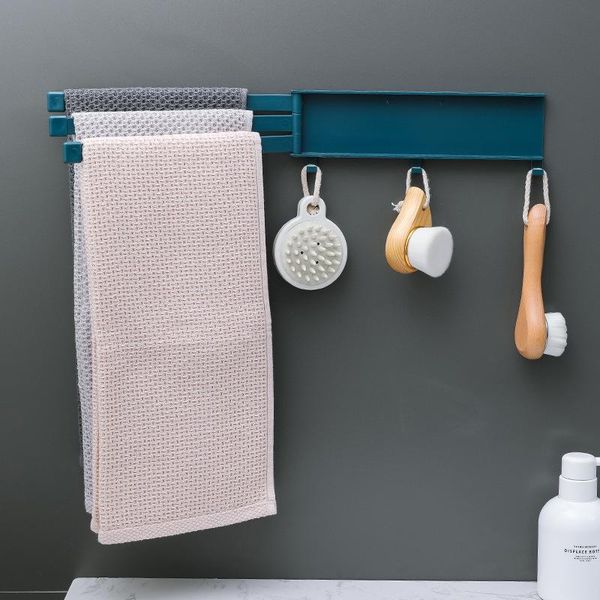 towel holder bathroom hook rack punching wall mounted type multi-pole shelves kitchen rotatable toilet storage hooks & rails
towel holder bathroom hook rack punching wall mounted type multi-pole shelves kitchen rotatable toilet storage hooks & rails