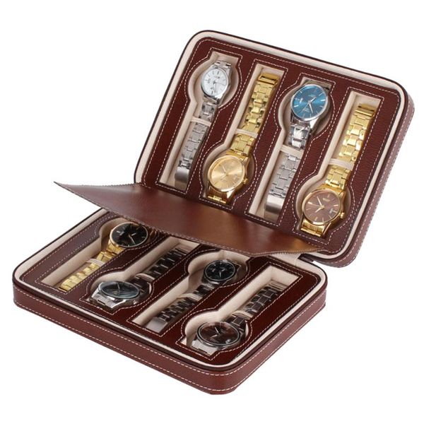 storage bags luxury portable leather bag watch watches accessory 4 slots case with zipper personalized collection
storage bags luxury portable leather bag watch watches accessory 4 slots case with zipper personalized collection