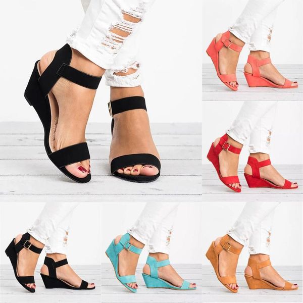 sandals women's fashion peep toe flock pu solid rubber rome wedges gladiator casual classics ankle wedding shoes, Black
sandals women's fashion peep toe flock pu solid rubber rome wedges gladiator casual classics ankle wedding shoes, Black