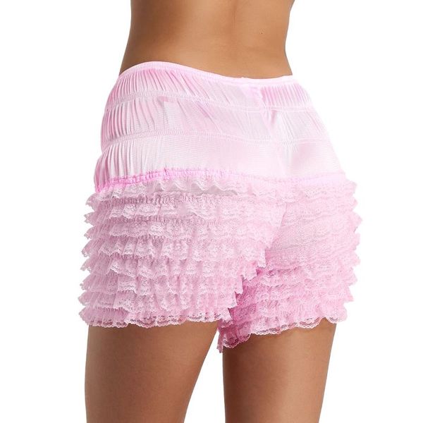 women's panties womens lingerie tiered ruffle lace dance bloomers super soft boxer shorts solid color elastic waistband underwear, Black;pink
women's panties womens lingerie tiered ruffle lace dance bloomers super soft boxer shorts solid color elastic waistband underwear, Black;pink