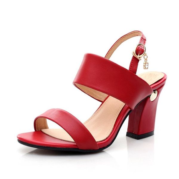 women sandals thick heel lace up high heeled working shoes spring summer elegant woman buckle large size, Black
women sandals thick heel lace up high heeled working shoes spring summer elegant woman buckle large size, Black