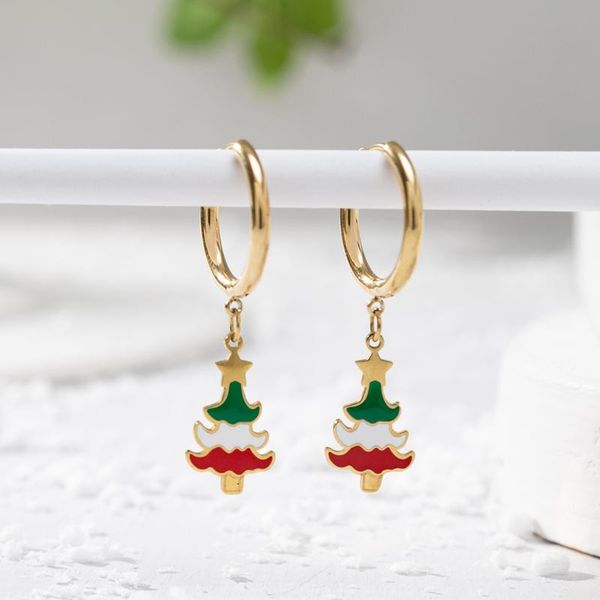stud 2021 cartoon christmas tree earrings necklace ornaments women gifts cute personality accessories, Golden;silver
stud 2021 cartoon christmas tree earrings necklace ornaments women gifts cute personality accessories, Golden;silver