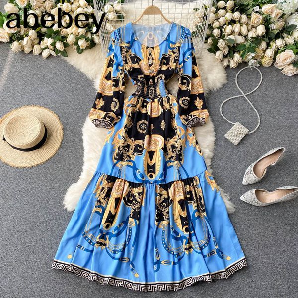 boho retro print maxi dress women o neck puff sleeve a-line ruffles es spring elastic ruched vacation long 210512, Black;gray
boho retro print maxi dress women o neck puff sleeve a-line ruffles es spring elastic ruched vacation long 210512, Black;gray
