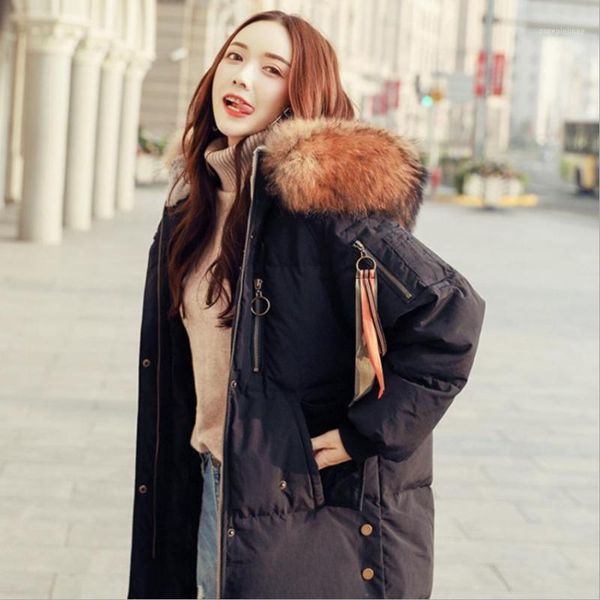 women's down & parkas winter fashion brand good quality longer real duck coat female fur collar hooded warm coats wq701 dropship, Black
women's down & parkas winter fashion brand good quality longer real duck coat female fur collar hooded warm coats wq701 dropship, Black
