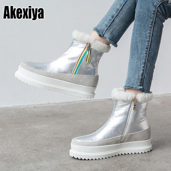 boots cow suede women snow winter platform shoes ankle for non-slip keep warm wool women's p399, Black
boots cow suede women snow winter platform shoes ankle for non-slip keep warm wool women's p399, Black