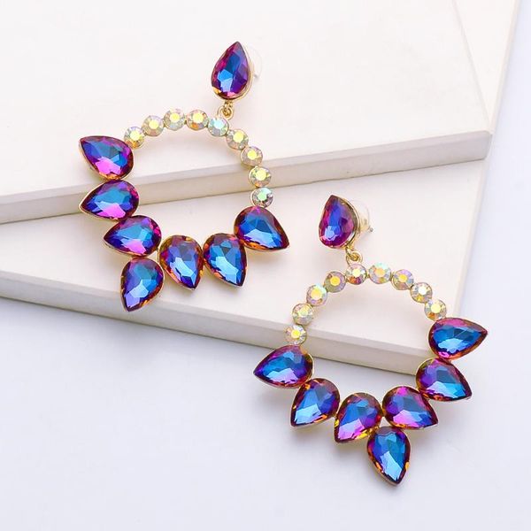 dangle & chandelier arrival metal colorful crystal stub earrings fashion hollow geometric gorgeous jewelry women 2021, Silver
dangle & chandelier arrival metal colorful crystal stub earrings fashion hollow geometric gorgeous jewelry women 2021, Silver