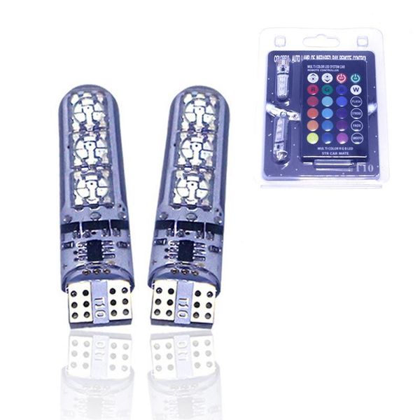 interior&external lights 2pcs t10 6smd rgb car width light atmosphere decorative lamps remote control led colorful
interior&external lights 2pcs t10 6smd rgb car width light atmosphere decorative lamps remote control led colorful