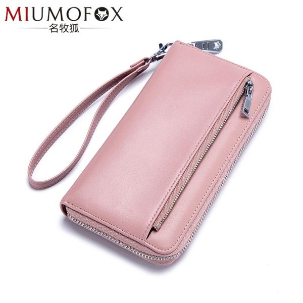 wallets 2021 fashion womens long wallet genuine leather ladies purse clutch bag phone card holder, Red;black
wallets 2021 fashion womens long wallet genuine leather ladies purse clutch bag phone card holder, Red;black