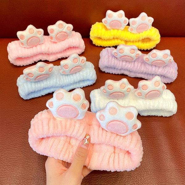 hair accessories girls cute cartoon cat claw headband winter wash face makeup plush band children flannel hoop korean kids, Slivery;white
hair accessories girls cute cartoon cat claw headband winter wash face makeup plush band children flannel hoop korean kids, Slivery;white