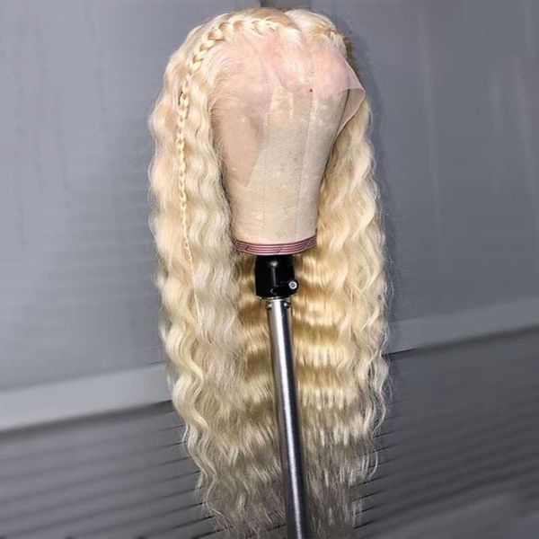 synthetic wigs 180% density 26inch long deep wave 613 hair lace front with baby preplucked high temperature wig for women, Black
synthetic wigs 180% density 26inch long deep wave 613 hair lace front with baby preplucked high temperature wig for women, Black