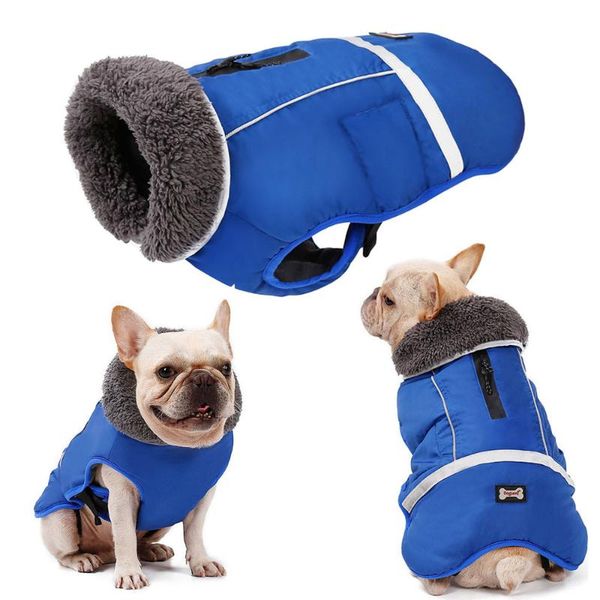 dog apparel warm coat reflective jacket waterproof winter thick clothes outdoor pet vest for small medium large
dog apparel warm coat reflective jacket waterproof winter thick clothes outdoor pet vest for small medium large