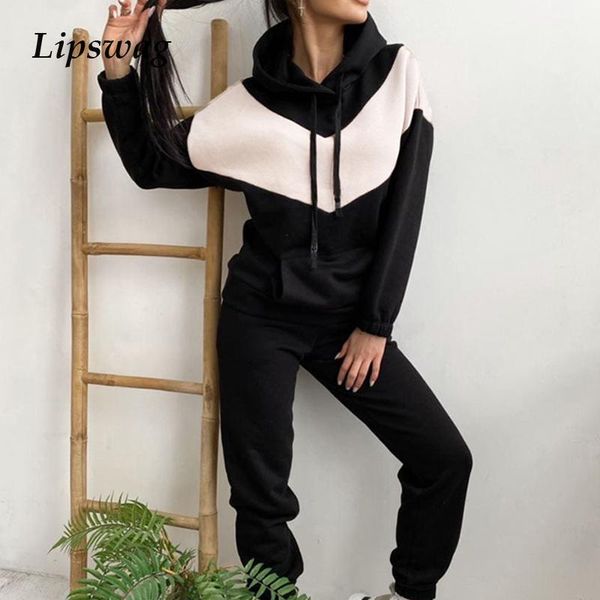 women's two piece pants streetwear tracksuits set women casual long sleeve pullover hoodie + lace up fleece sport suit autumn homewear, White
women's two piece pants streetwear tracksuits set women casual long sleeve pullover hoodie + lace up fleece sport suit autumn homewear, White