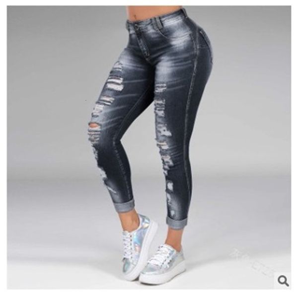 jeans female high-ny waistband 2021 fashion washed hollow-bleached jeans pencil plus size s-6xl pants, Blue
jeans female high-ny waistband 2021 fashion washed hollow-bleached jeans pencil plus size s-6xl pants, Blue