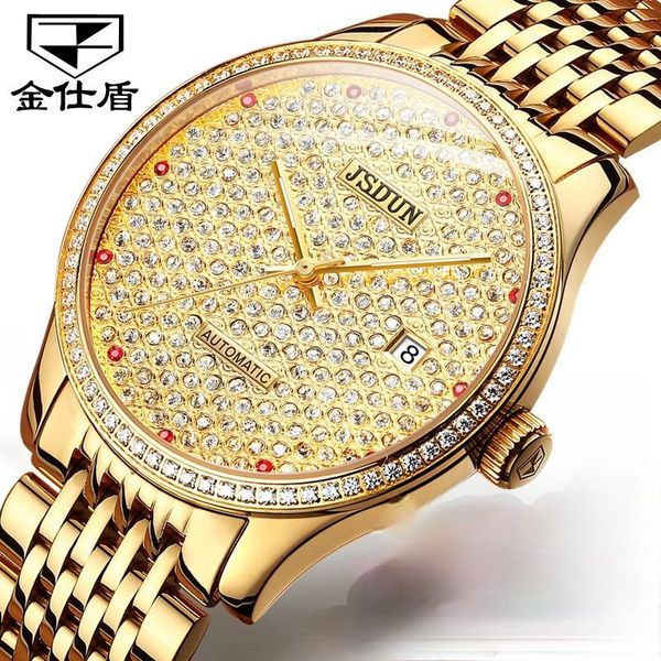 wristwatches all over the sky star mechanical watch stainless steel men's, Slivery;brown
wristwatches all over the sky star mechanical watch stainless steel men's, Slivery;brown