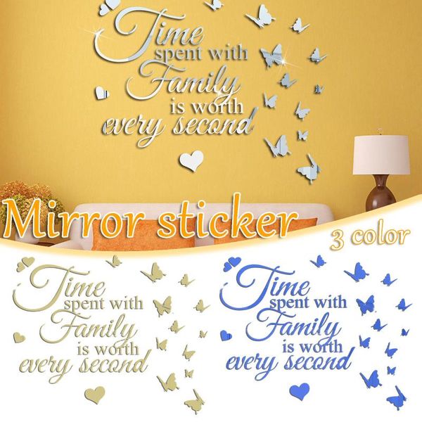 wall stickers 3d mirror sticker diy letter butterfly combination bedroom living room home decoration tv background decor
wall stickers 3d mirror sticker diy letter butterfly combination bedroom living room home decoration tv background decor