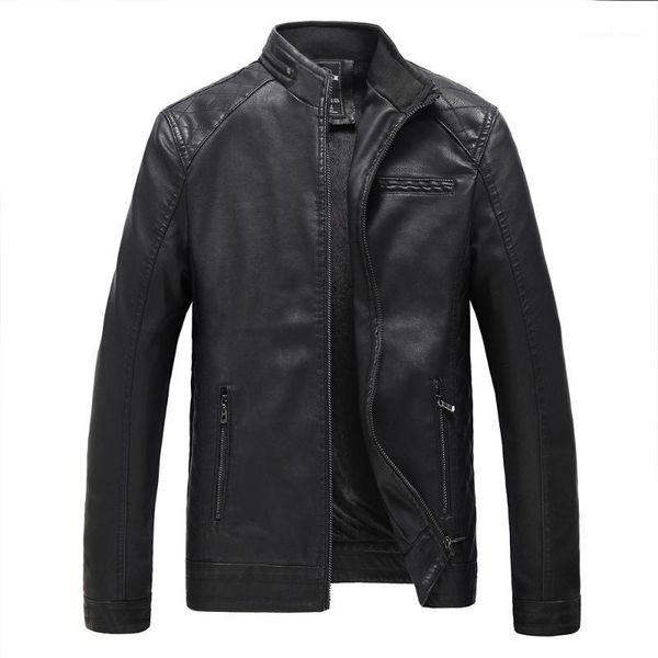 men's fur & faux 2021 male autumn winter brand pu leather jacket men motorcycle jackets overcoat jaqueta high quality, Black
men's fur & faux 2021 male autumn winter brand pu leather jacket men motorcycle jackets overcoat jaqueta high quality, Black